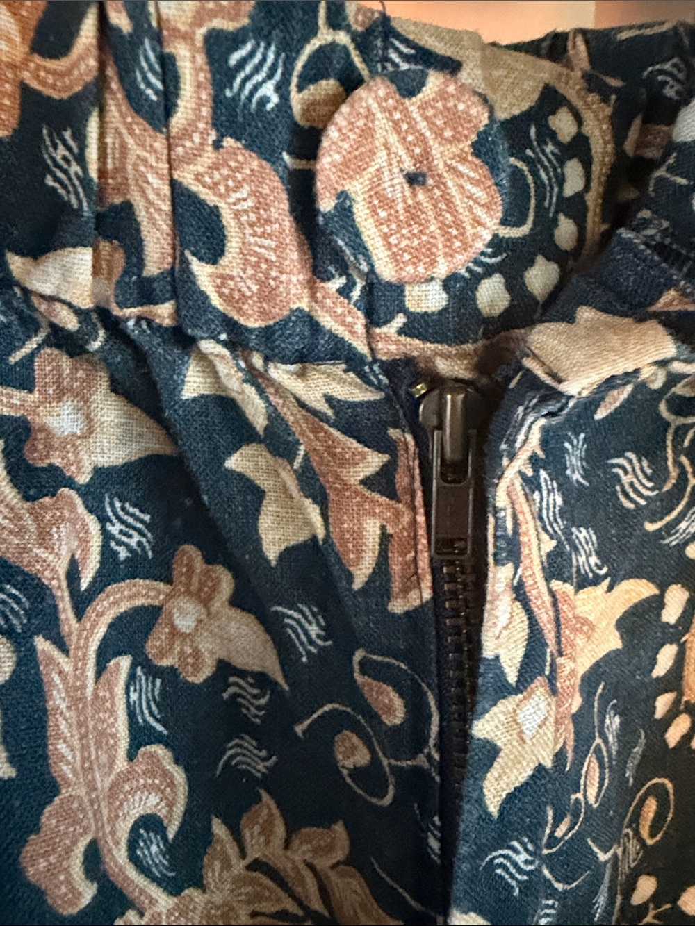 Floral wide leg trousers from Wrap London - Picture 3 of 7